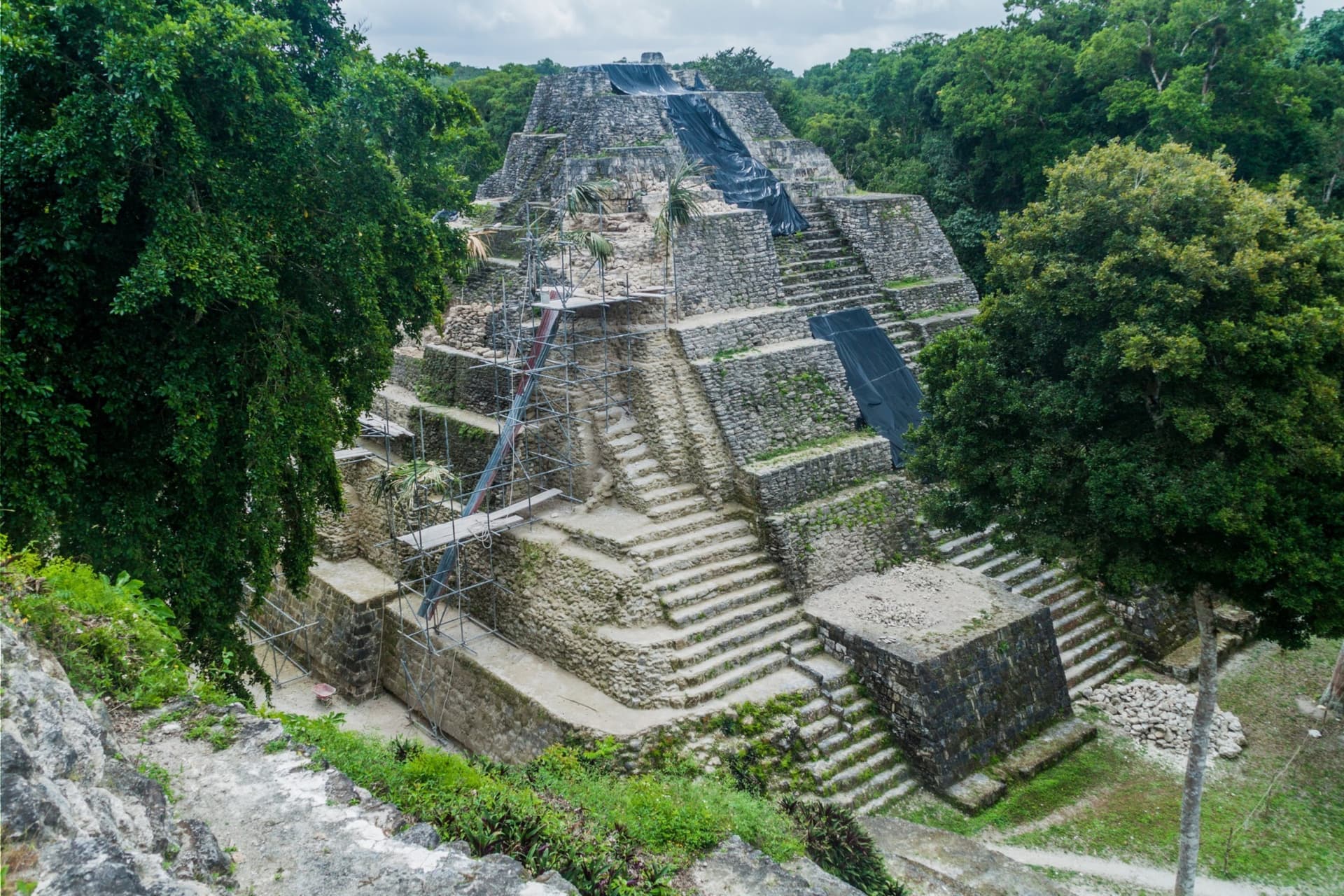 Le site archéologique de Yaxha